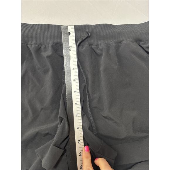 Zella Women's L Black Athletic Lightweight Active Running Shorts Travel Resort - Picture 7 of 8